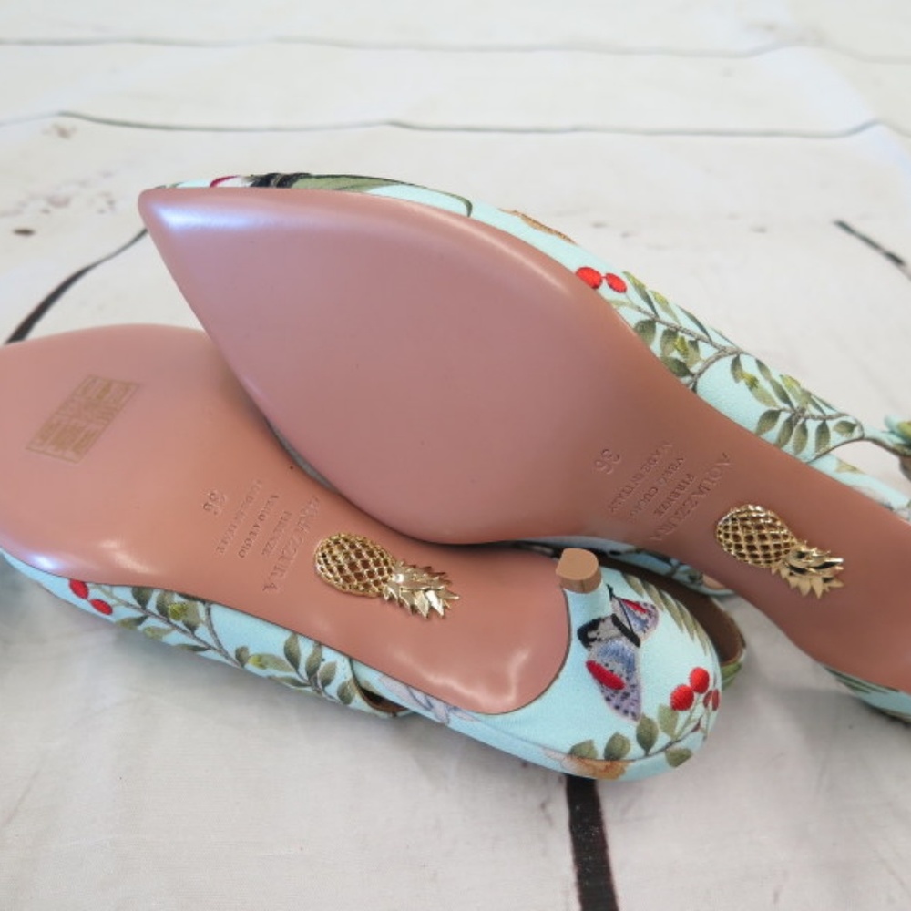 Aquazzura Amazonia de Gournay Slingback Pump - Picture 8 of 8